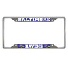 Baltimore Ravens Chrome and Blue License Plate Frame