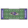 30" x 72" Baltimore Ravens Football Field Rectangle Runner Mat
