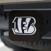 Cincinnati Bengals Hitch Cover - Chrome on Black