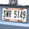 Cincinnati Bengals Chrome and Black License Plate Frame