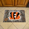 19" x 30" Cincinnati Bengals Rectangle Camo Scraper Mat