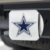 Dallas Cowboys Hitch Cover - Blue on Chrome