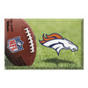 19" x 30" Denver Broncos Rectangle Photo Scraper Mat