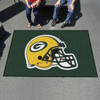 59.5" x 94.5" Green Bay Packers Green Rectangle Ulti Mat