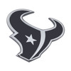 Houston Texans Chrome Emblem, Set of 2