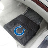 Indianapolis Colts Black Vinyl Car Mat, Set of 2