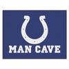 33.75" x 42.5" Indianapolis Colts Man Cave All-Star Blue Rectangle Mat