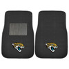 Jacksonville Jaguars Embroidered Black Car Mat, Set of 2