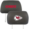 Kansas City Chiefs Car Headrest Cover, Set of 2
