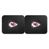 14" x 17" Kansas City Chiefs Vinyl Car Utility Mat, Set of 2