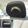 Los Angeles Chargers Car Headrest Cover, Set of 2