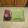 19" x 30" Los Angeles Chargers Rectangle Photo Scraper Mat