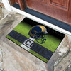 18" x 30" Los Angeles Rams Navy Crumb Rubber Door Mat