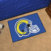 19" x 30" Los Angeles Rams Navy Rectangle Starter Mat