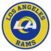 27" Los Angeles Rams Roundel Round Mat