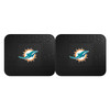 14" x 17" Miami Dolphins Vinyl Car Utility Mat, Set of 2