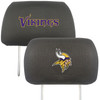 Minnesota Vikings Car Headrest Cover, Set of 2