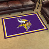 4' x 6' Minnesota Vikings Purple Rectangle Rug