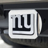 New York Giants Hitch Cover - Chrome on Chrome