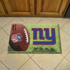 19" x 30" New York Giants Rectangle Photo Scraper Mat