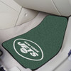 New York Jets Green Carpet Car Mat, Set of 2