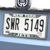 New York Jets Chrome and Green License Plate Frame