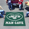 59.5" x 71" New York Jets Man Cave Tailgater Green Rectangle Mat