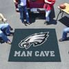 59.5" x 71" Philadelphia Eagles Man Cave Tailgater Green Rectangle Mat