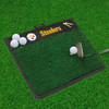 20" x 17" Pittsburgh Steelers with Logo Golf Hitting Mat