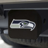 Seattle Seahawks Hitch Cover - Blue on Black