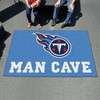 59.5" x 94.5" Tennessee Titans Navy Man Cave Rectangle Ulti Mat