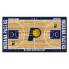 24" x 44" Indiana Pacers NBA Court Blue Rectangle Runner Mat