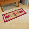 24" x 44" Houston Rockets NBA Court Red Rectangle Runner Mat