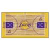 24" x 44" Los Angeles Lakers NBA Court Purple Rectangle Runner Mat