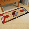 24" x 44" Portland Trail Blazers NBA Court Red Rectangle Runner Mat