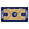 24" x 44" Minnesota Timberwolves NBA Court Navy Rectangle Runner Mat