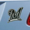 Milwaukee Brewers Chrome Emblem, Set of 2