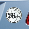 Philadelphia 76ers Chrome Emblem, Set of 2