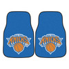 New York Knicks Blue Carpet Car Mat, Set of 2