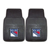 New York Rangers Black Vinyl Car Mat, Set of 2