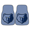 Memphis Grizzlies Blue Carpet Car Mat, Set of 2