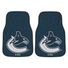 Vancouver Canucks Navy Carpet Car Mat, Set of 2