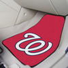 Washington Nationals Red Carpet Car Mat, Set of 2