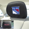 New York Rangers Embroidered Car Headrest Cover, Set of 2
