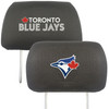 Toronto Blue Jays Embroidered Car Headrest Cover, Set of 2