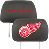 Detroit Red Wings Embroidered Car Headrest Cover, Set of 2