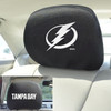 Tampa Bay Lightning Embroidered Car Headrest Cover, Set of 2