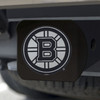Boston Bruins Hitch Cover - Chrome on Black