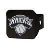 New York Knicks Hitch Cover - Chrome on Black