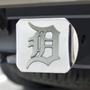 Detroit Tigers Hitch Cover - Chrome on Chrome